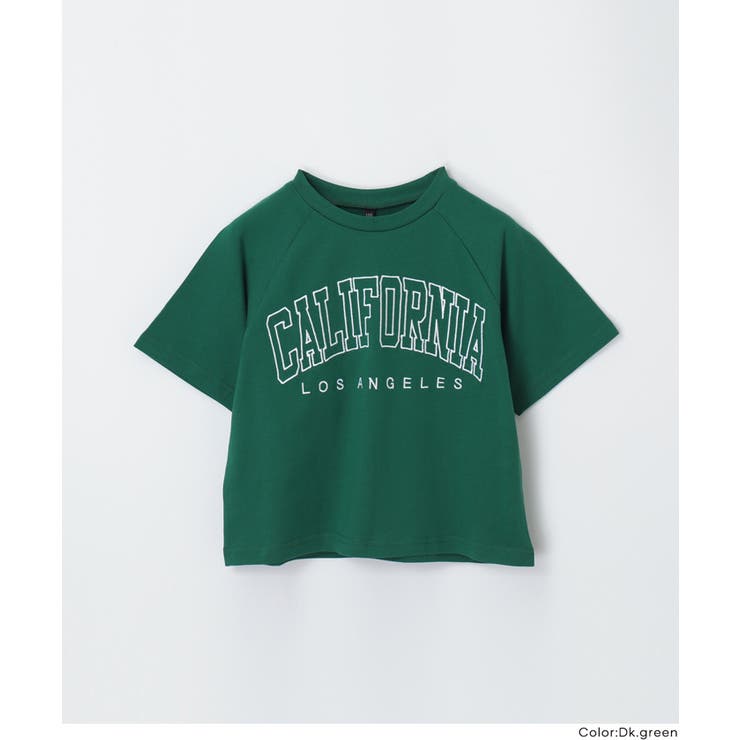 カレッジ刺繍Tシャツ | coca | 詳細画像15 
