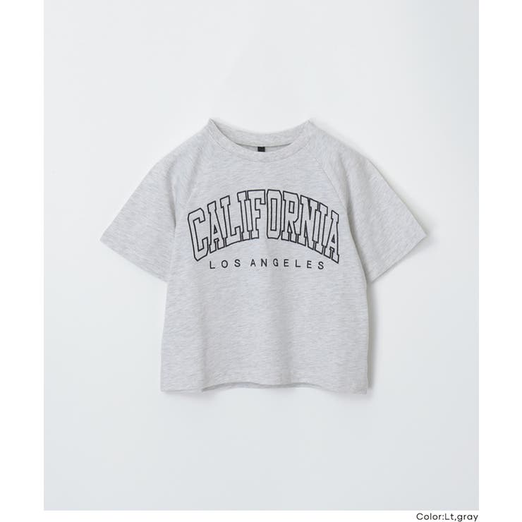 カレッジ刺繍Tシャツ | coca | 詳細画像16 