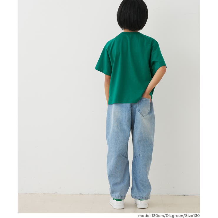 カレッジ刺繍Tシャツ | coca | 詳細画像6 