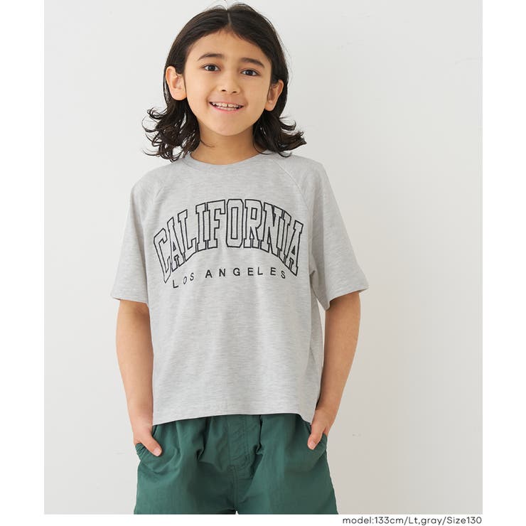 カレッジ刺繍Tシャツ | coca | 詳細画像8 