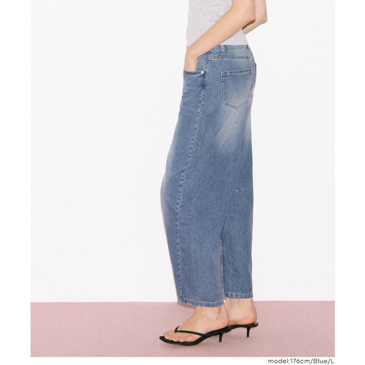 【SUMMER DENIM】サマーデニムカーブパンツ | coca | 詳細画像12 