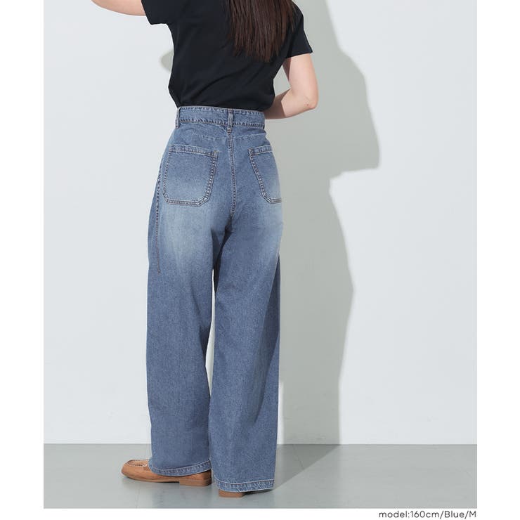 【SUMMER DENIM】サマーデニムカーブパンツ | coca | 詳細画像16 