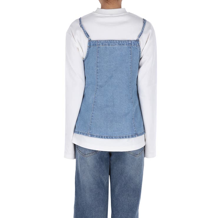 デニムキャミソールビスチェ | coca | 詳細画像5 