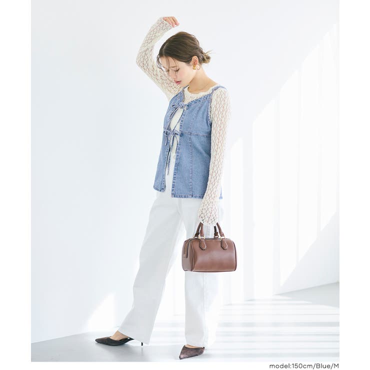 デニムキャミソールビスチェ | coca | 詳細画像9 