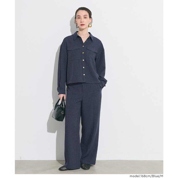 デニムライクシャツ レディース | coca | 詳細画像6 