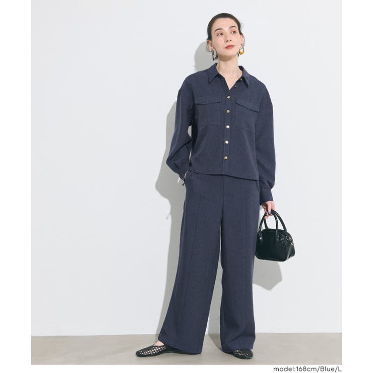 デニムライクシャツ レディース | coca | 詳細画像9 