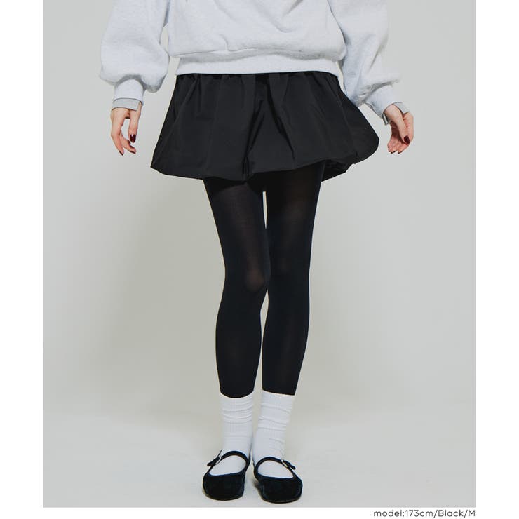 ［Black］ | バルーンミニスカート | coca
