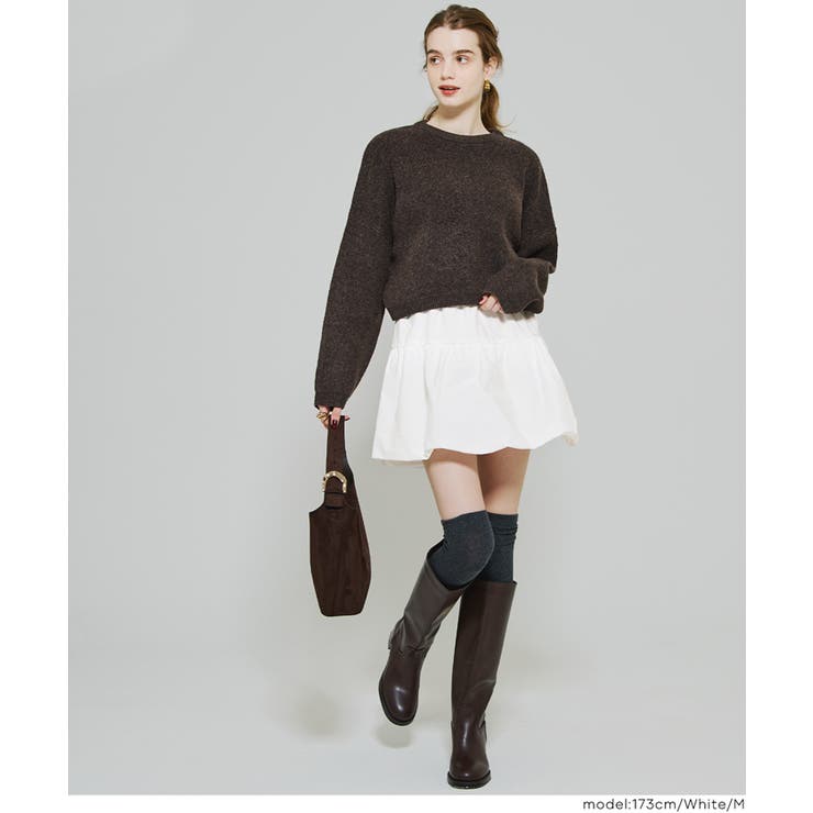 ［White］ | バルーンミニスカート | coca