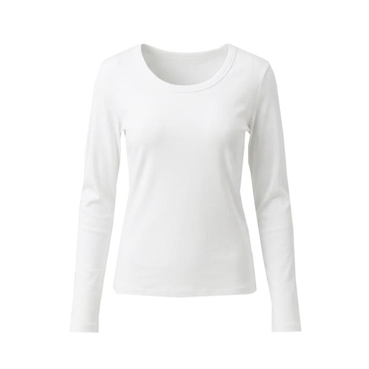 テレコリブUネックTシャツ | coca | 詳細画像2 