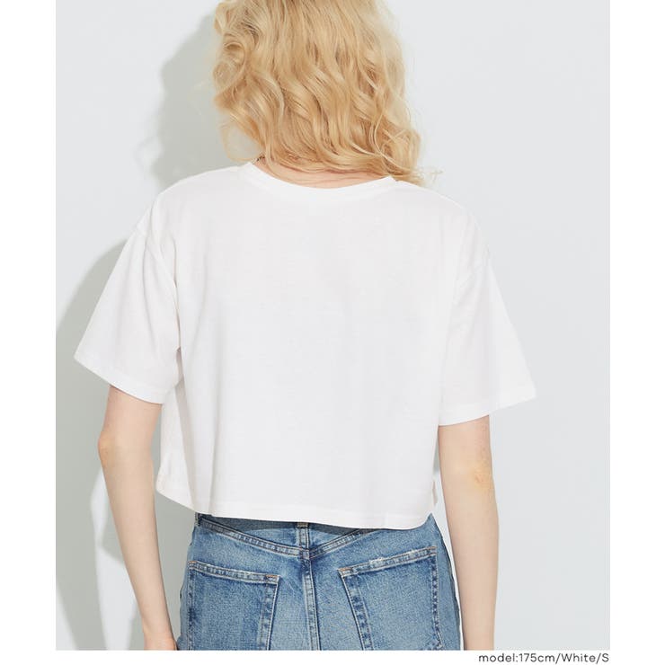 クロップドワイドTシャツ | coca | 詳細画像16 