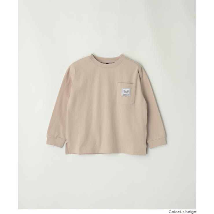 ネームポケット長袖Tシャツ キッズ | coca | 詳細画像13 