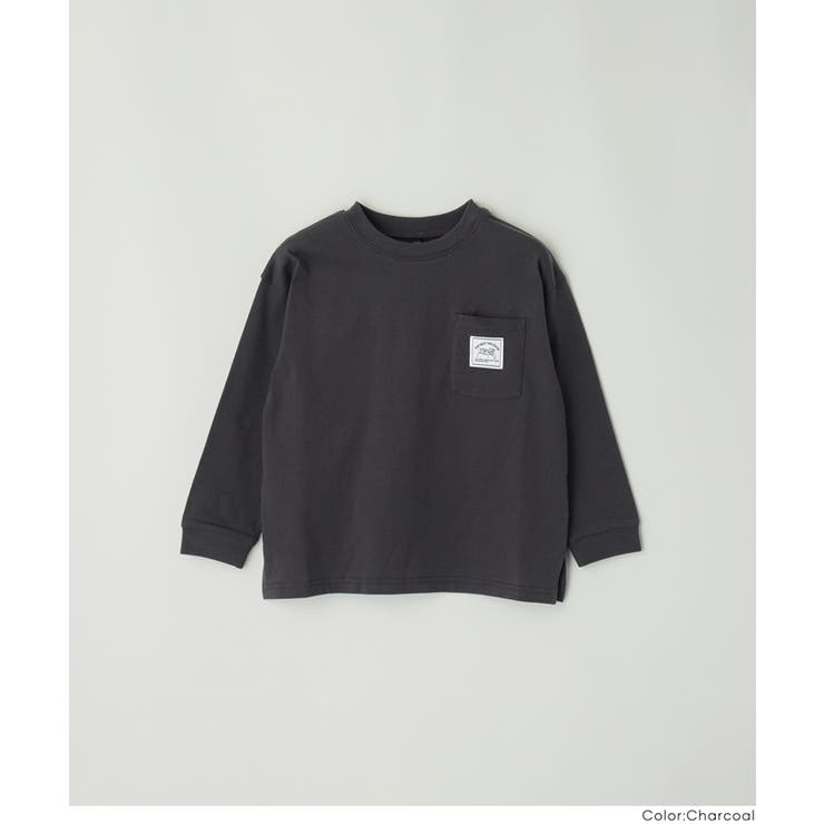 ネームポケット長袖Tシャツ キッズ | coca | 詳細画像14 