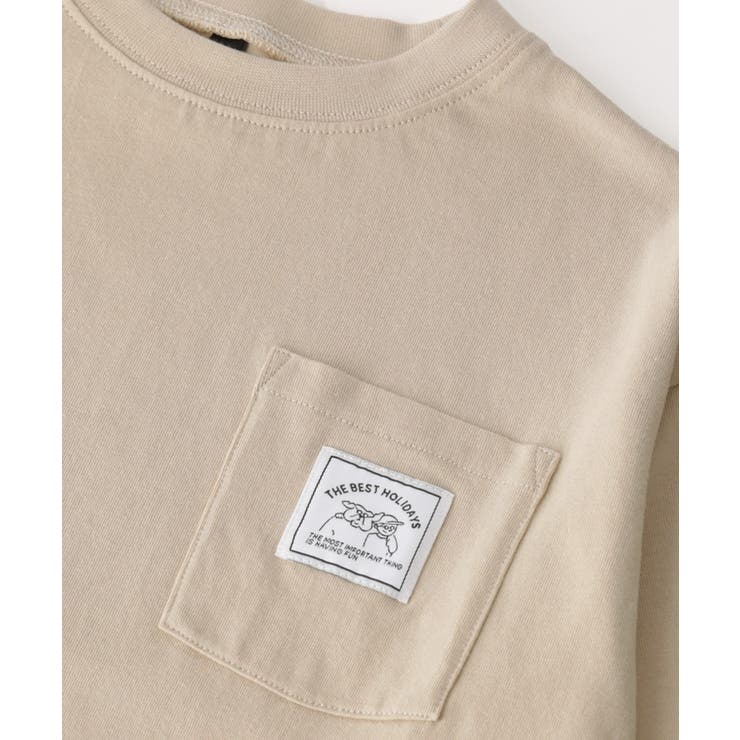 ネームポケット長袖Tシャツ キッズ | coca | 詳細画像15 