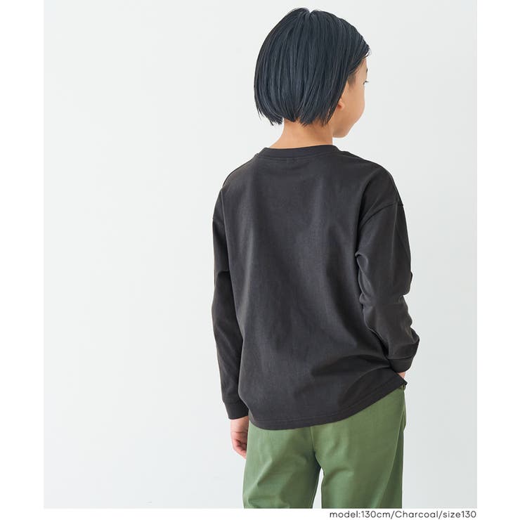 ネームポケット長袖Tシャツ キッズ | coca | 詳細画像3 