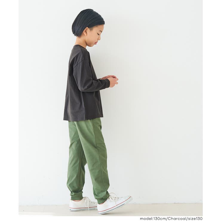 ネームポケット長袖Tシャツ キッズ | coca | 詳細画像4 