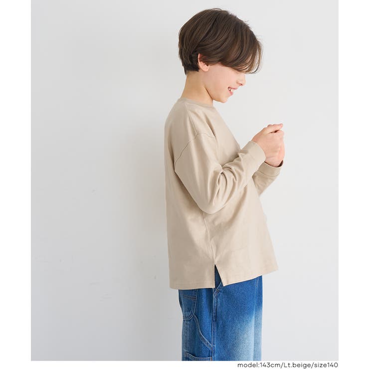 ネームポケット長袖Tシャツ キッズ | coca | 詳細画像8 