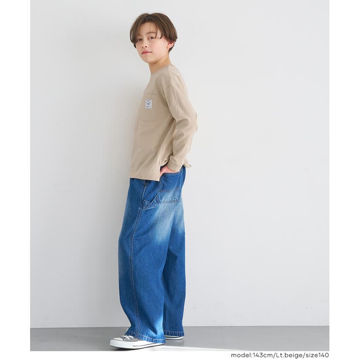 ネームポケット長袖Tシャツ キッズ | coca | 詳細画像9 