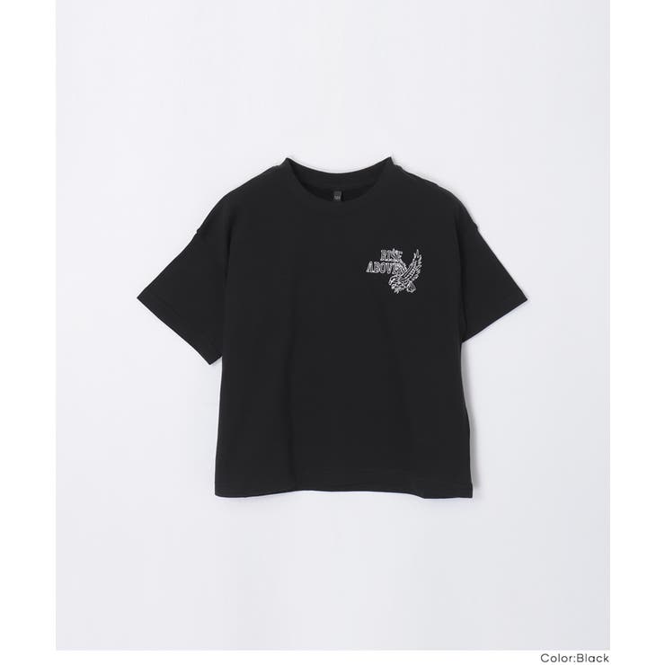 ワンポイント刺繍半袖Tシャツ キッズ | coca | 詳細画像13 