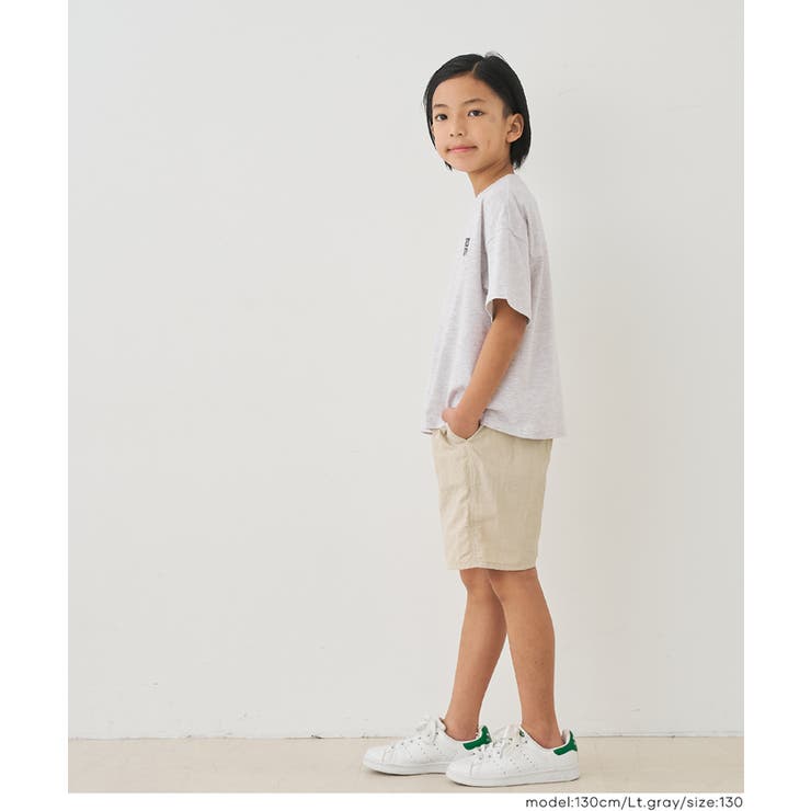 ワンポイント刺繍半袖Tシャツ キッズ | coca | 詳細画像4 