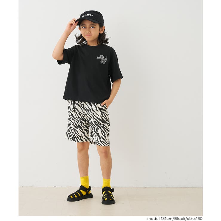 ワンポイント刺繍半袖Tシャツ キッズ | coca | 詳細画像7 