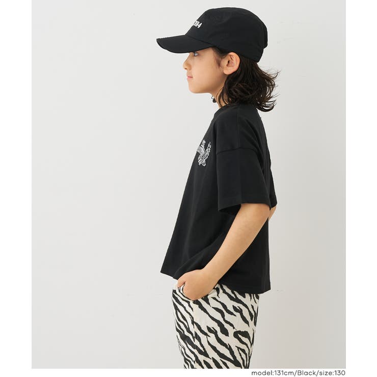 ワンポイント刺繍半袖Tシャツ キッズ | coca | 詳細画像8 