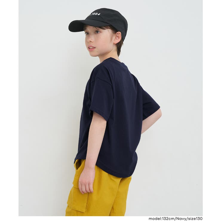 ラウンドテールカットプリント半袖Tシャツ | coca | 詳細画像11 