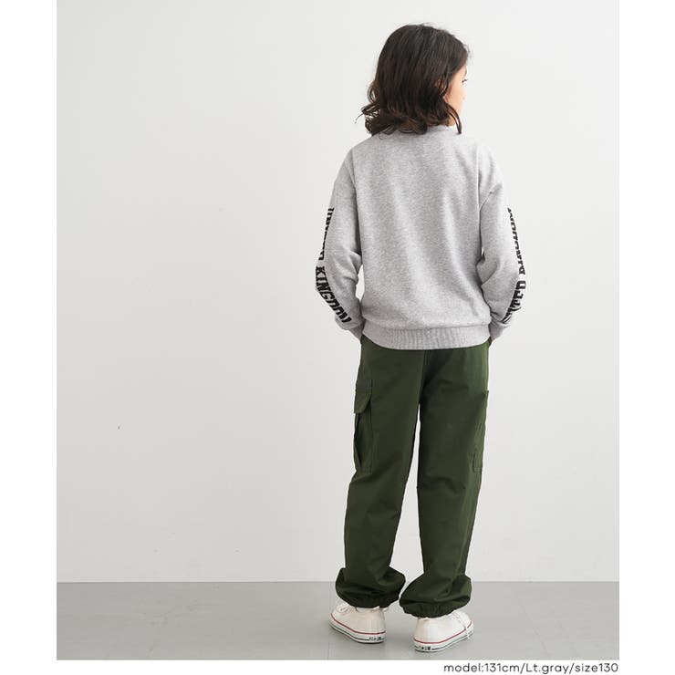 ロゴプリントスウェットトップス | coca | 詳細画像3 