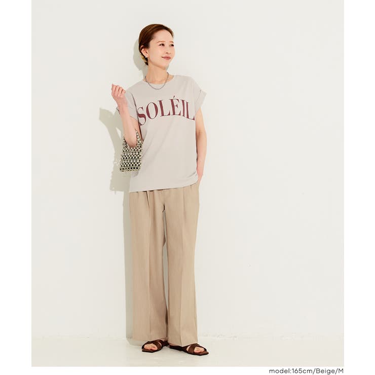 フレンチスリーブプリントTシャツ | coca | 詳細画像13 