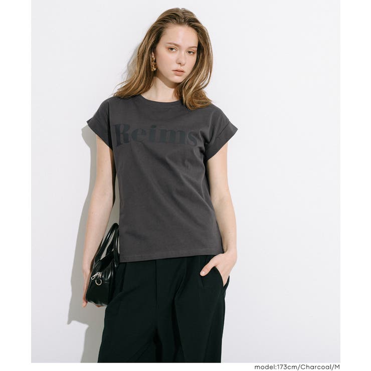 フレンチスリーブプリントTシャツ | coca | 詳細画像15 