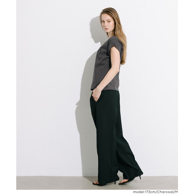 フレンチスリーブプリントTシャツ | coca | 詳細画像16 