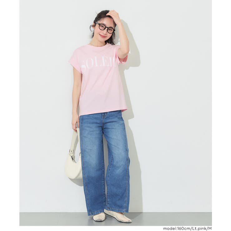 フレンチスリーブプリントTシャツ | coca | 詳細画像20 