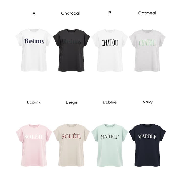 フレンチスリーブプリントTシャツ | coca | 詳細画像29 