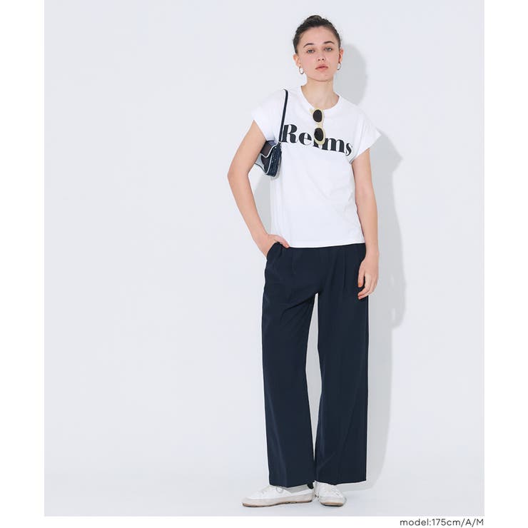 フレンチスリーブプリントTシャツ | coca | 詳細画像10 