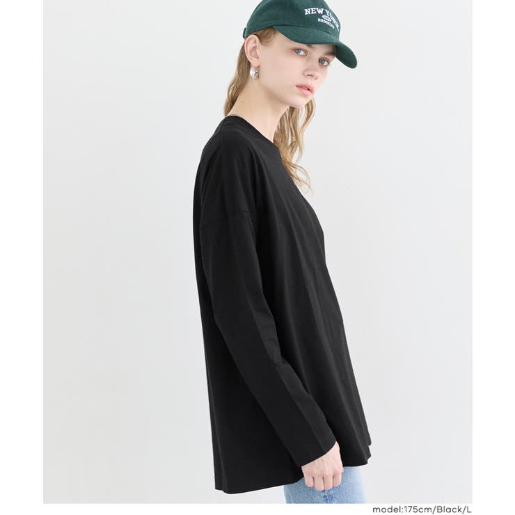 コットンロングTシャツ レディース | coca | 詳細画像22 