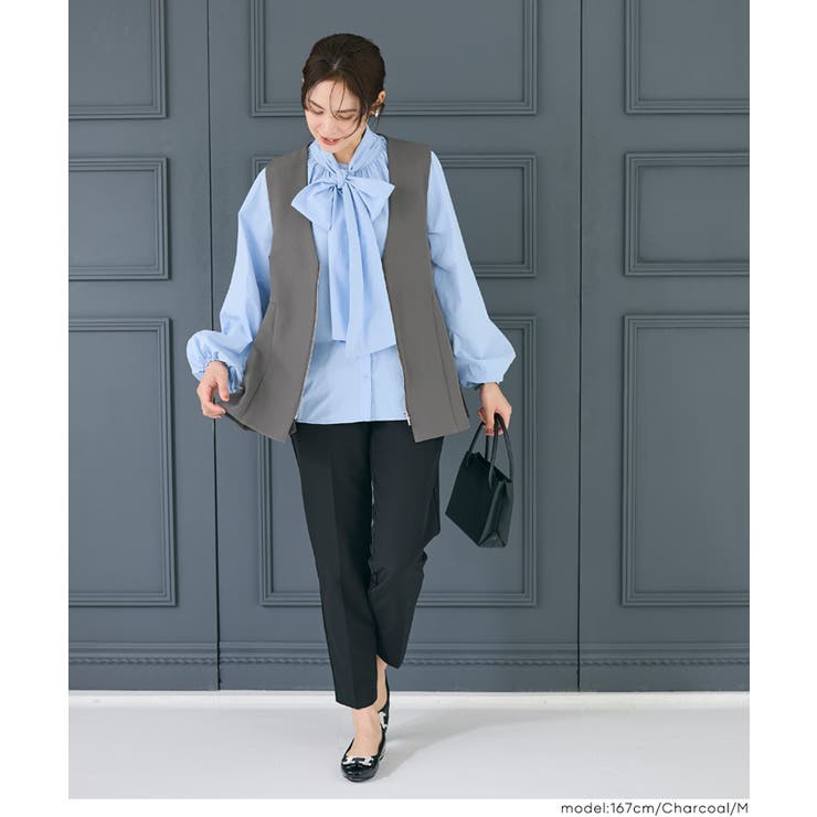 【セレモニー】タックペプラムベスト | coca | 詳細画像11 