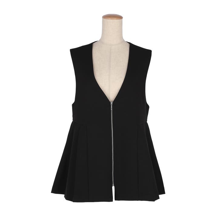 【セレモニー】タックペプラムベスト | coca | 詳細画像3 