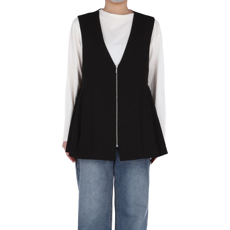 【セレモニー】タックペプラムベスト | coca | 詳細画像4 