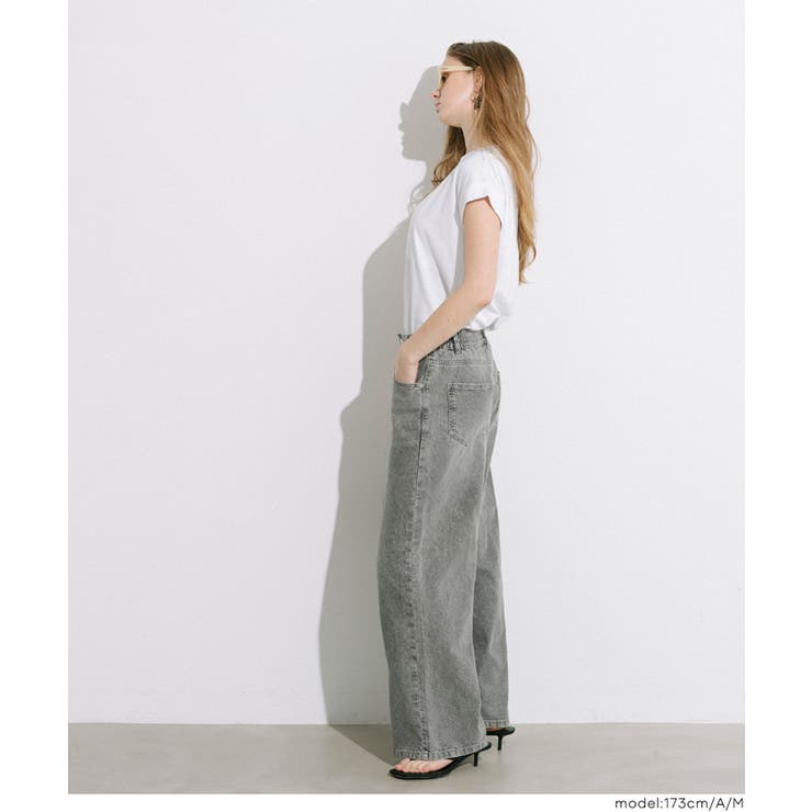 フレンチスリーブ刺繍Tシャツ | coca | 詳細画像19 