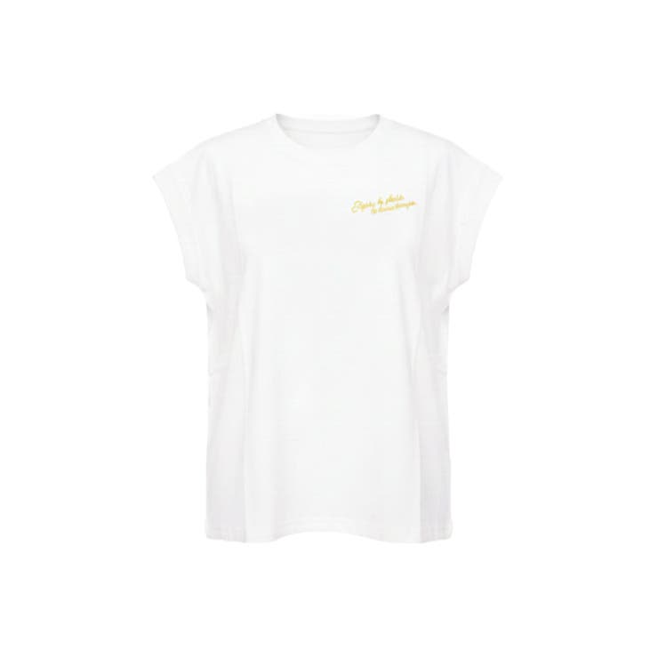 フレンチスリーブ刺繍Tシャツ | coca | 詳細画像2 