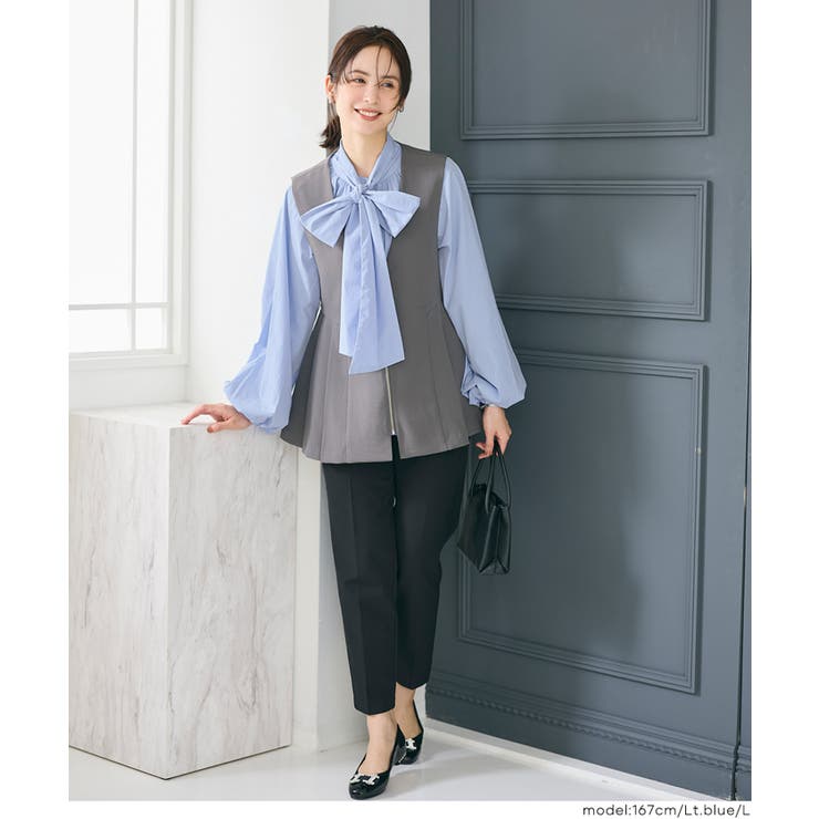 【セレモニー】ボウタイブラウス | coca | 詳細画像16 