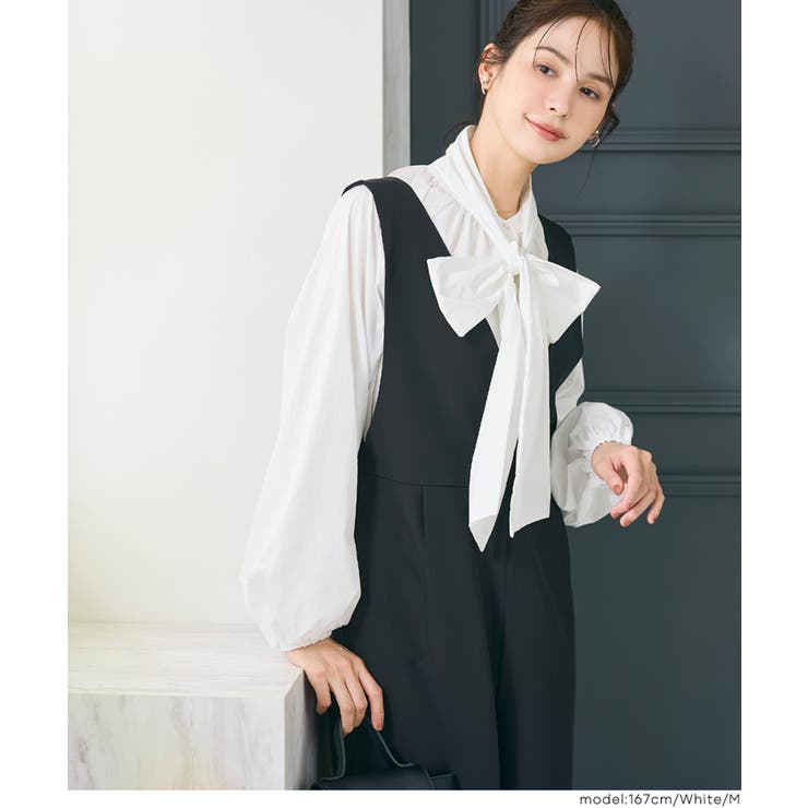 【セレモニー】ボウタイブラウス | coca | 詳細画像8 