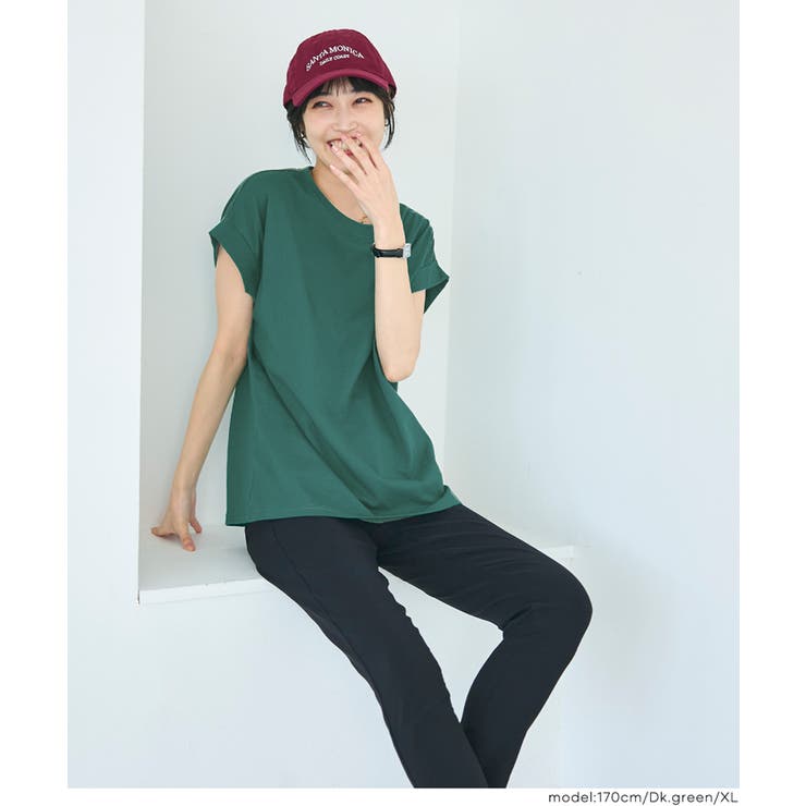 〈４サイズ展開〉フレンチスリーブTシャツ | coca | 詳細画像20 