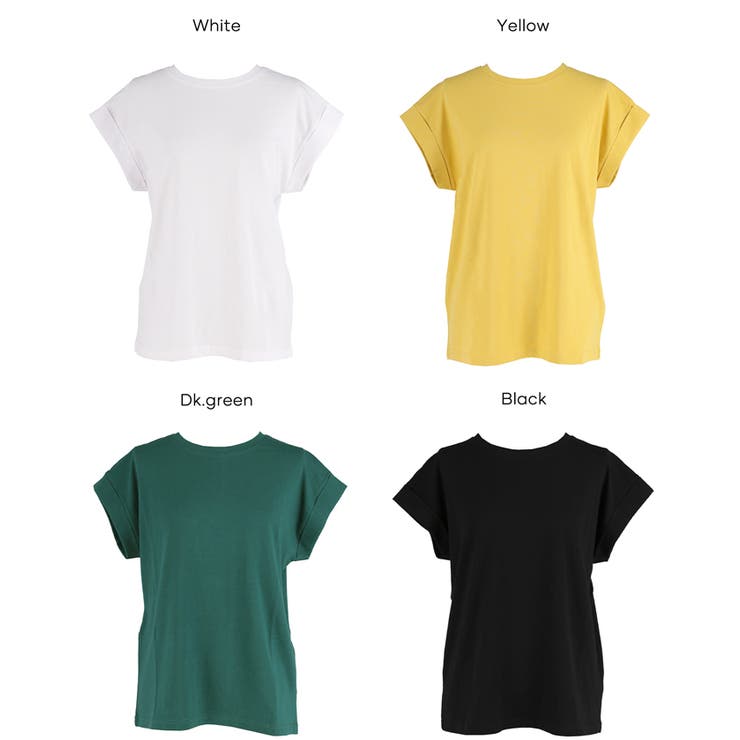 〈４サイズ展開〉フレンチスリーブTシャツ | coca | 詳細画像23 