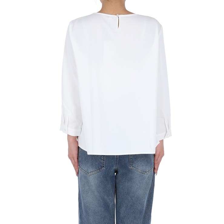 ノーカラーブラウス | coca | 詳細画像6 