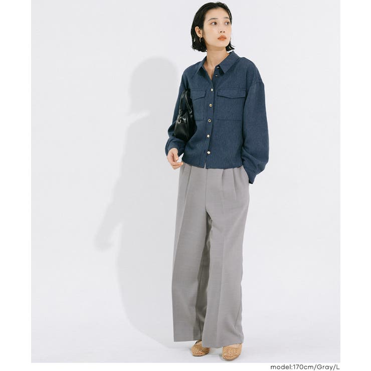 〈26ss新色登場〉イージーワイドスラックス〈セットアップ対応〉 | coca | 詳細画像7 