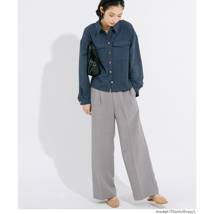 〈26ss新色登場〉イージーワイドスラックス〈セットアップ対応〉 | coca | 詳細画像9 