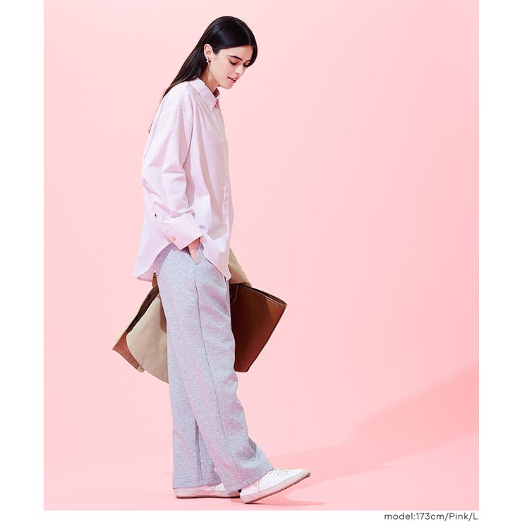 ストライプ金釦オーバーサイズシャツ | coca | 詳細画像10 