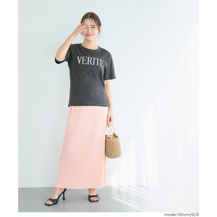 クルーネックロゴTシャツ | coca | 詳細画像14 