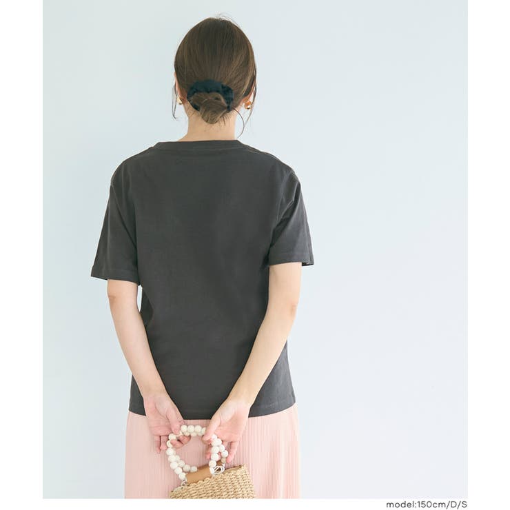 クルーネックロゴTシャツ | coca | 詳細画像16 