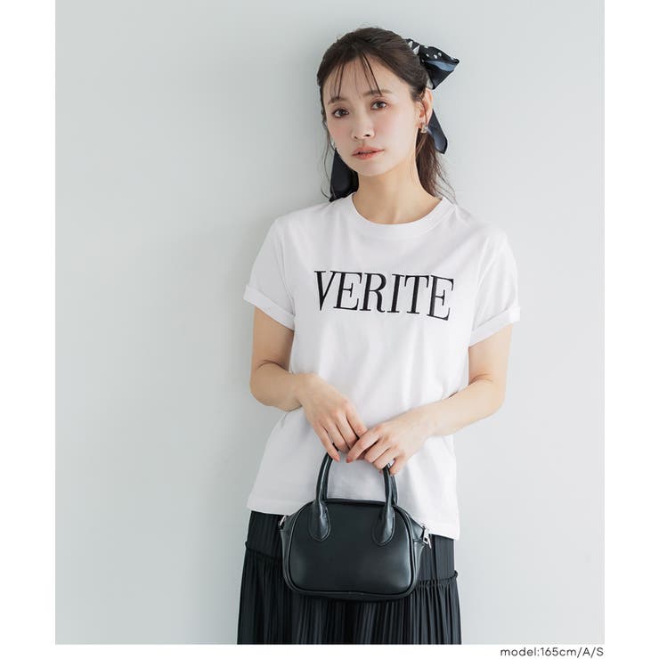 クルーネックロゴTシャツ | coca | 詳細画像18 